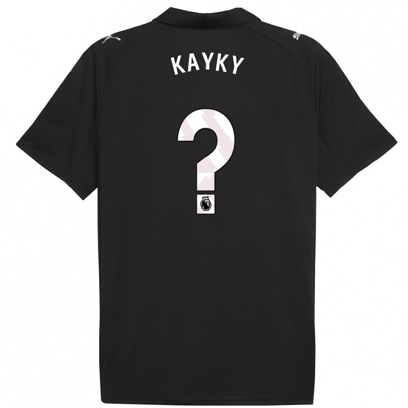 Danxen Kid Kayky #0 Black White Away Jersey 2025/26 T-Shirt