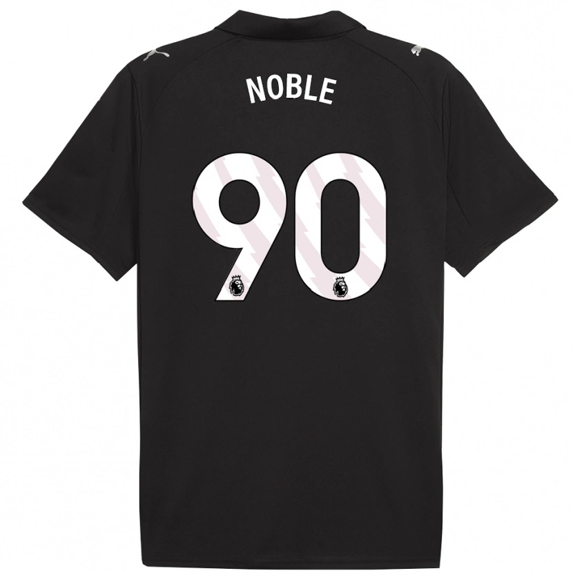 Danxen Kid Kian Noble #90 Black White Away Jersey 2025/26 T-Shirt