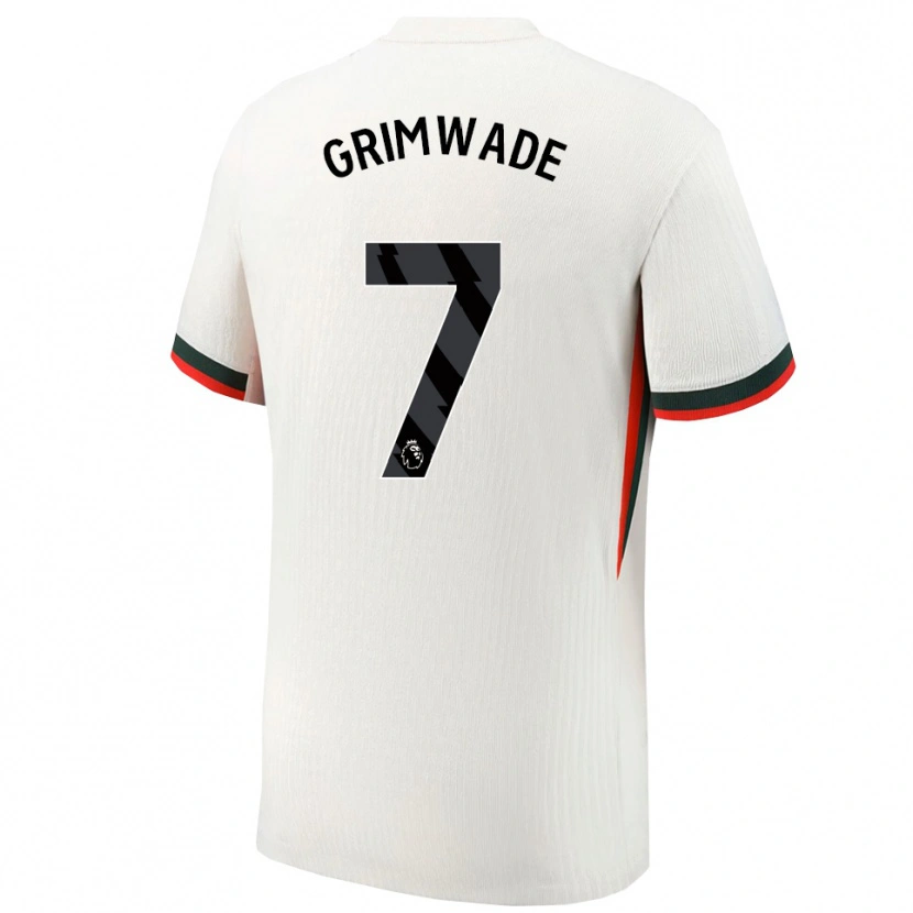 Danxen Kid Heze Grimwade #7 White Green Away Jersey 2025/26 T-Shirt