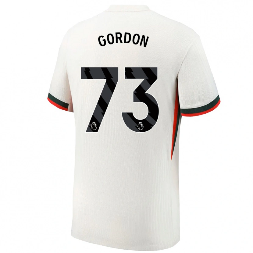 Danxen Kid Sol Gordon #73 White Green Away Jersey 2025/26 T-Shirt