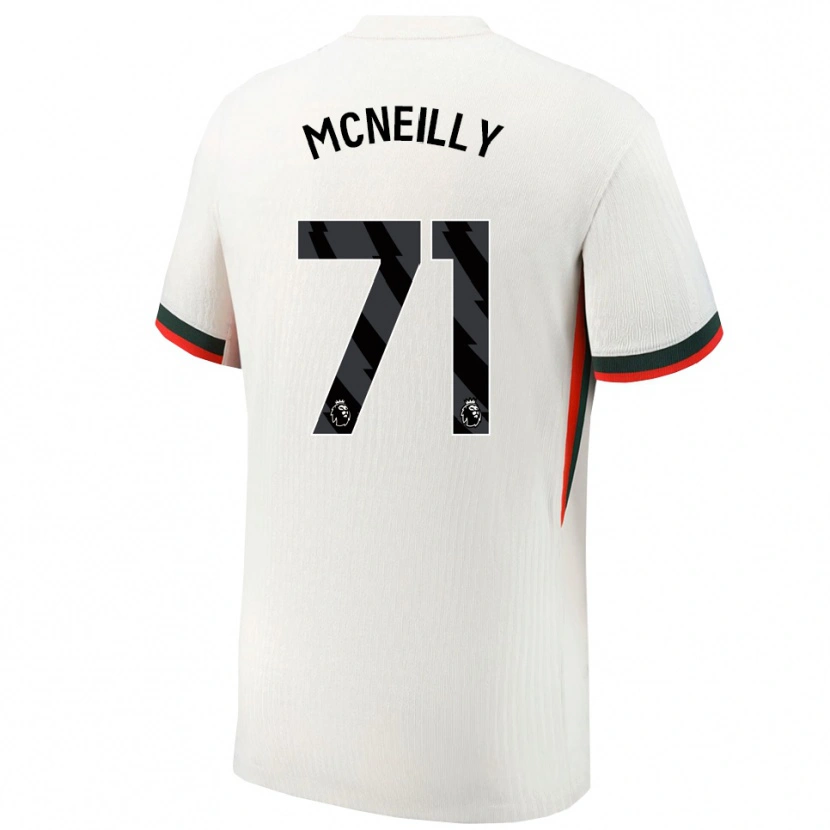 Danxen Kid Donnell Mcneilly #71 White Green Away Jersey 2025/26 T-Shirt