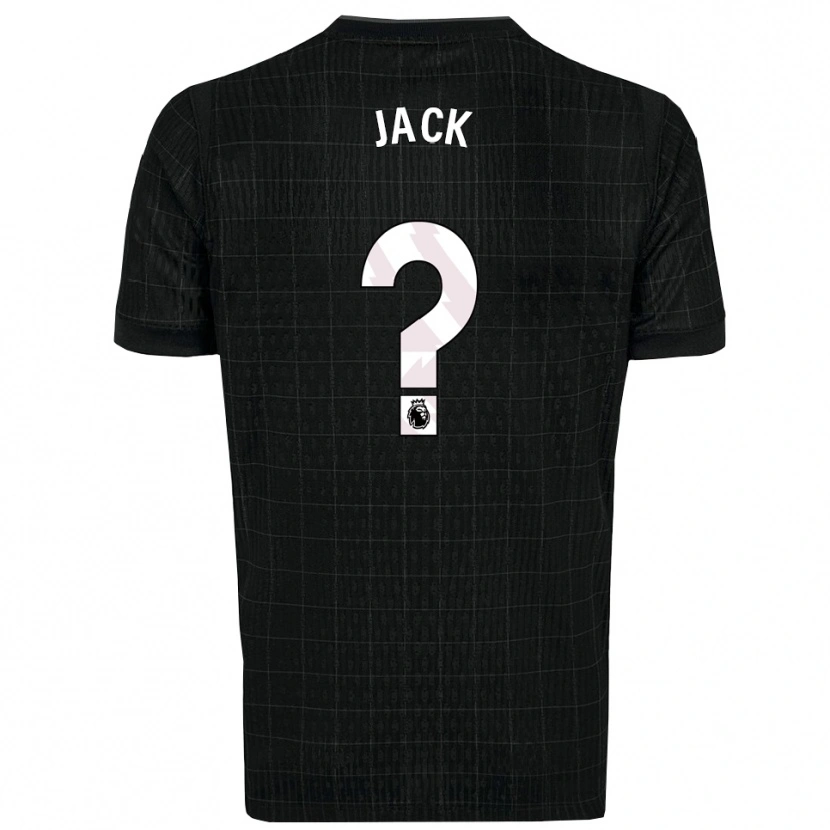 Danxen Kid Mikel Jack #0 Black Gray Away Jersey 2025/26 T-Shirt