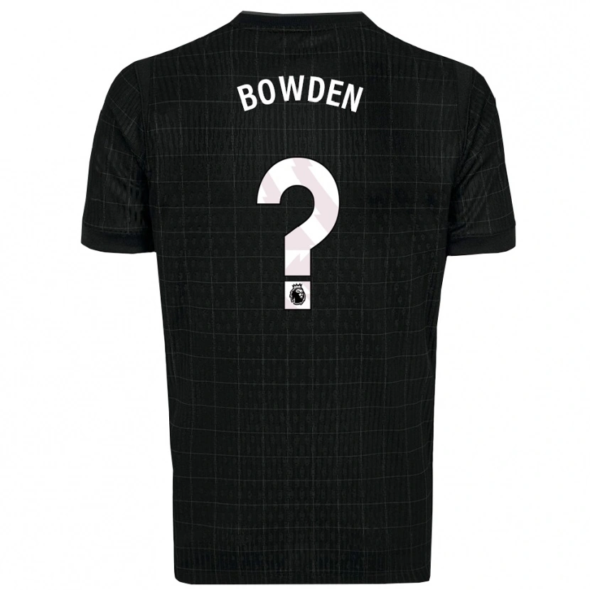 Danxen Kid Jamie Bowden #0 Black Gray Away Jersey 2025/26 T-Shirt