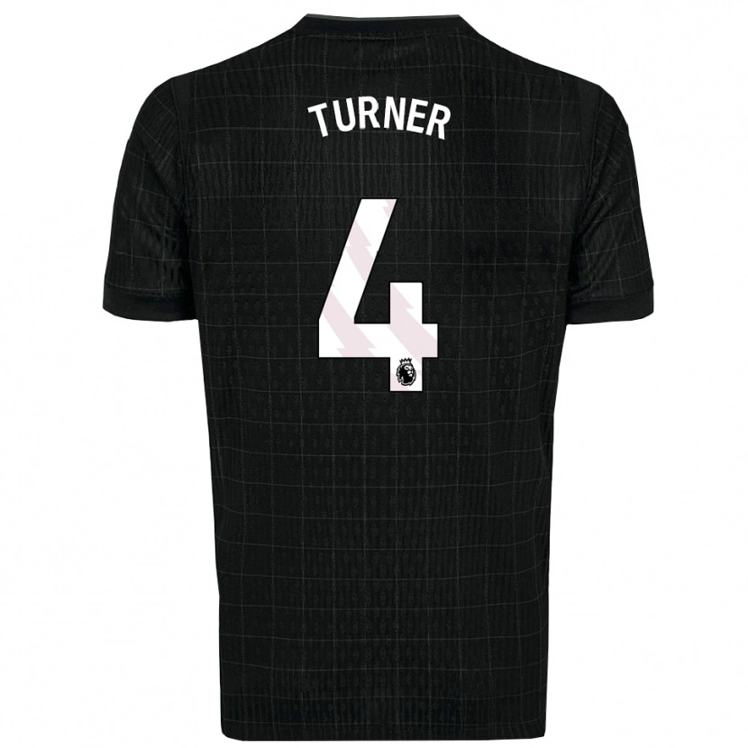 Danxen Kid Amy Turner #4 Black Gray Away Jersey 2025/26 T-Shirt
