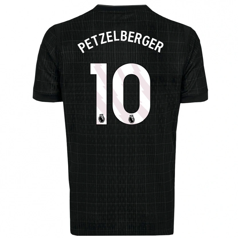 Danxen Kid Ramona Petzelberger #10 Black Gray Away Jersey 2025/26 T-Shirt