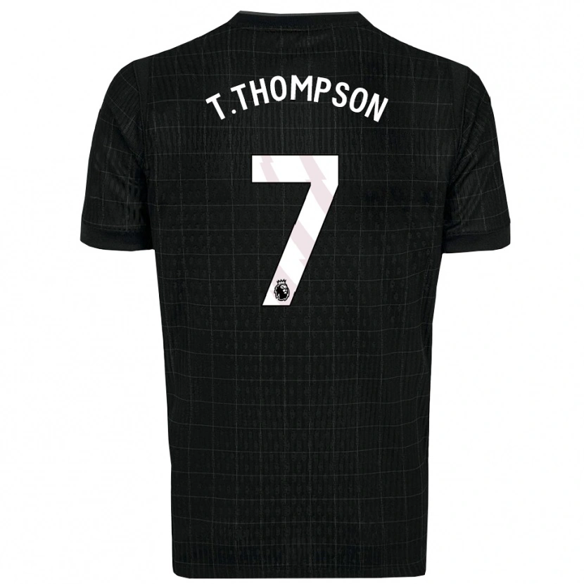 Danxen Kid Tynan Thompson #7 Black Gray Away Jersey 2025/26 T-Shirt