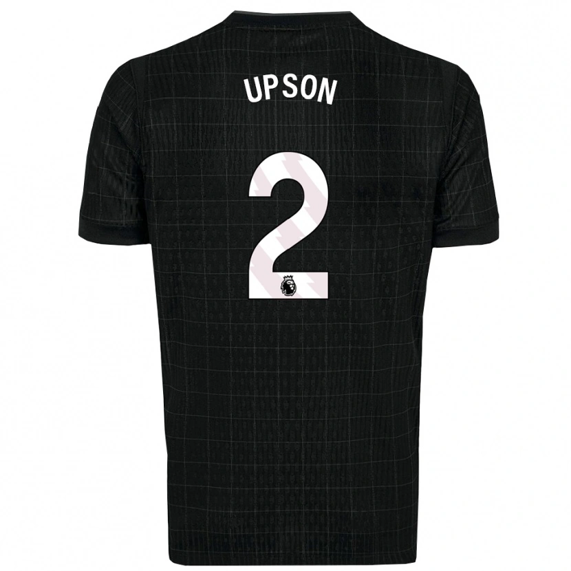 Danxen Kid Elijah Upson #2 Black Gray Away Jersey 2025/26 T-Shirt