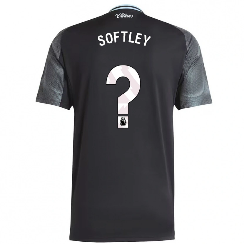 Danxen Kid Luke Softley #0 Black Sky Blue Away Jersey 2025/26 T-Shirt