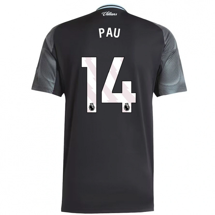 Danxen Kid Pau Torres #14 Black Sky Blue Away Jersey 2025/26 T-Shirt