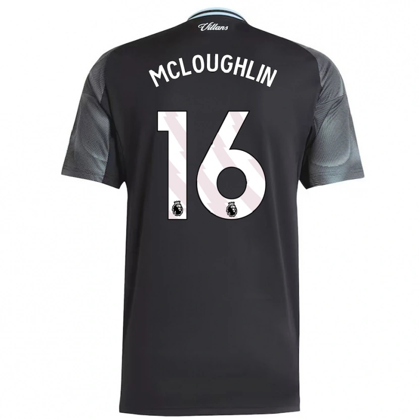Danxen Kid Olivia Mcloughlin #16 Black Sky Blue Away Jersey 2025/26 T-Shirt