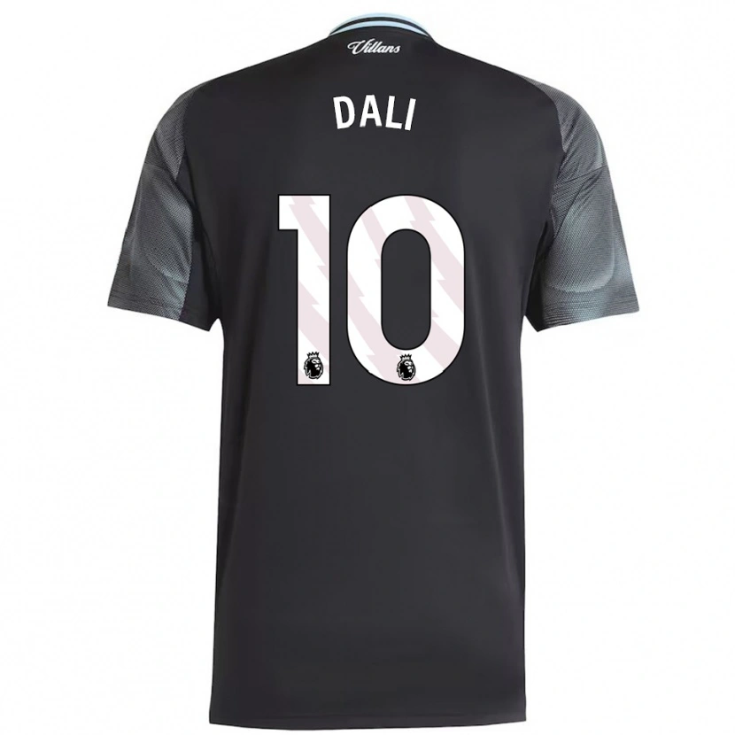Danxen Kid Kenza Dali #10 Black Sky Blue Away Jersey 2025/26 T-Shirt