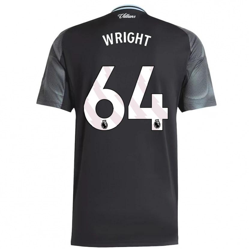 Danxen Kid James Wright #64 Black Sky Blue Away Jersey 2025/26 T-Shirt