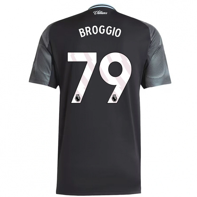 Danxen Kid Ben Broggio #79 Black Sky Blue Away Jersey 2025/26 T-Shirt