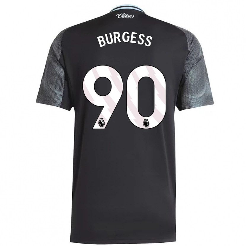 Danxen Kid Woody Burgess #90 Black Sky Blue Away Jersey 2025/26 T-Shirt