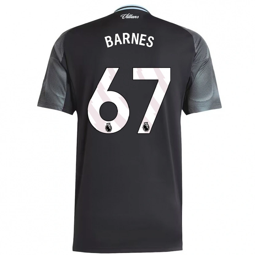 Danxen Kid Mikell Barnes #67 Black Sky Blue Away Jersey 2025/26 T-Shirt