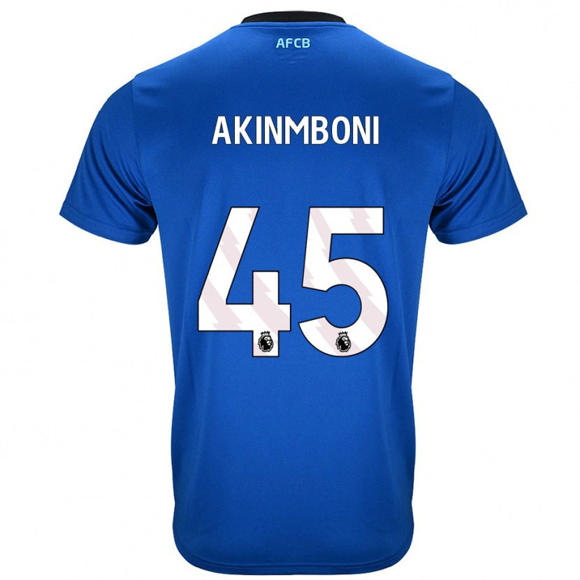 Danxen Kid Matai Akinmboni #45 Blue Black Away Jersey 2025/26 T-Shirt