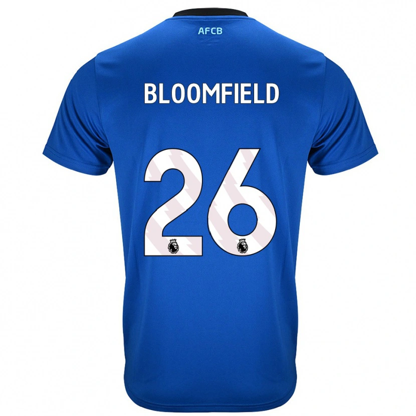 Danxen Kid Erin Bloomfield #26 Blue Black Away Jersey 2025/26 T-Shirt