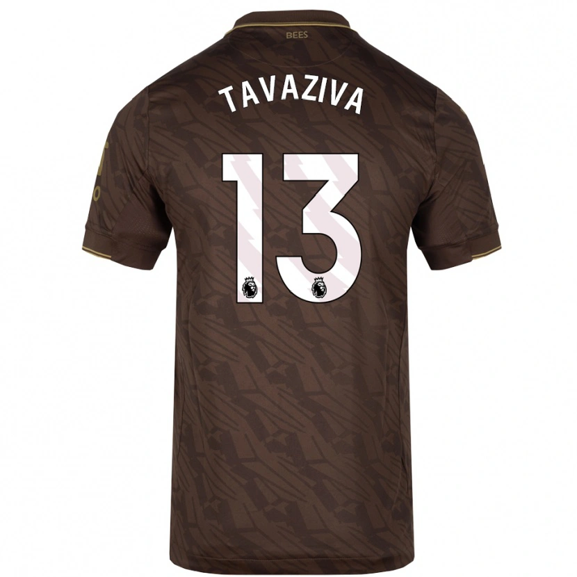Danxen Kid Marley Tavaziva #13 Brown Gold Away Jersey 2025/26 T-Shirt