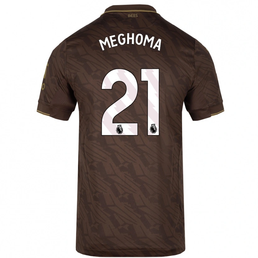 Danxen Kid Jayden Meghoma #21 Brown Gold Away Jersey 2025/26 T-Shirt