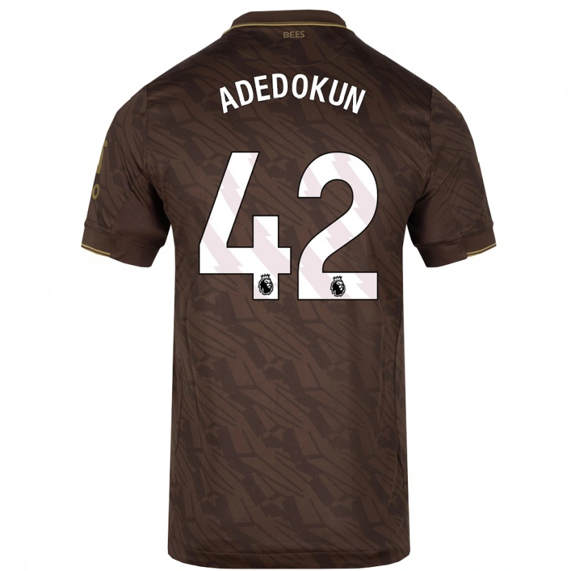 Danxen Kid Val Adedokun #42 Brown Gold Away Jersey 2025/26 T-Shirt