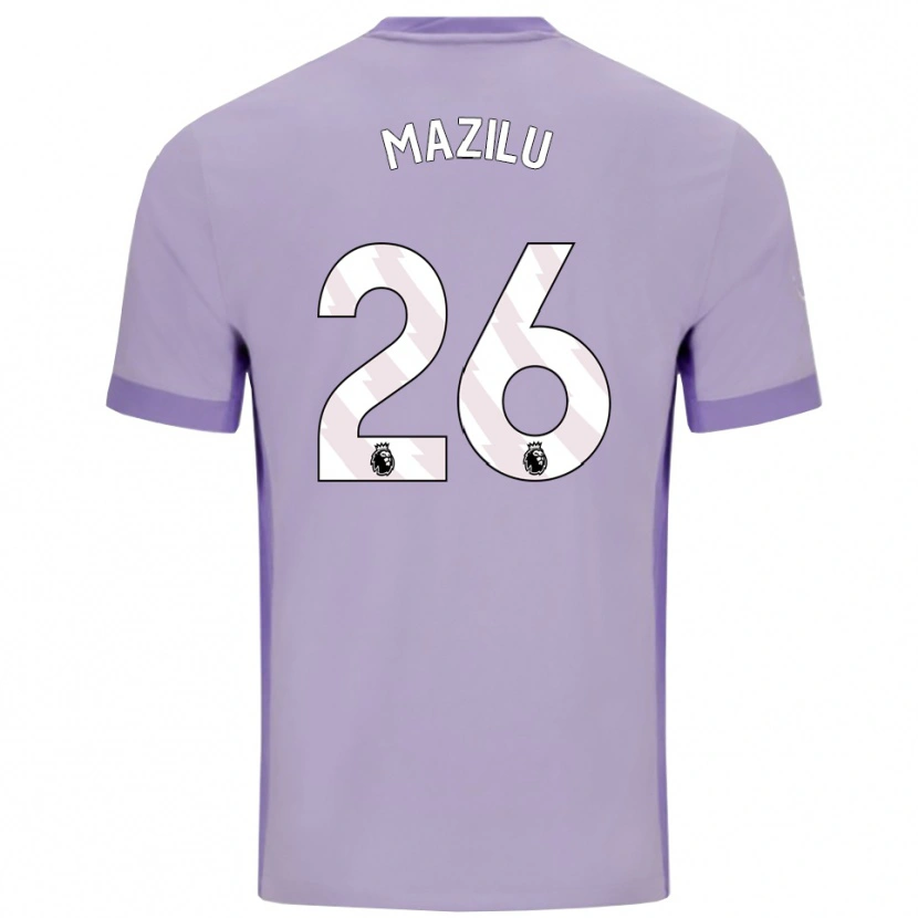 Danxen Kid Adrian Mazilu #26 Taro Purple White Away Jersey 2025/26 T-Shirt