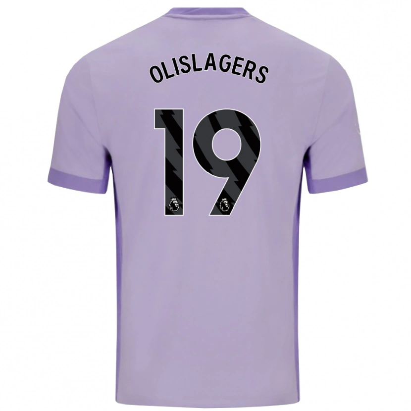 Danxen Kid Marisa Olislagers #19 Taro Purple White Away Jersey 2025/26 T-Shirt