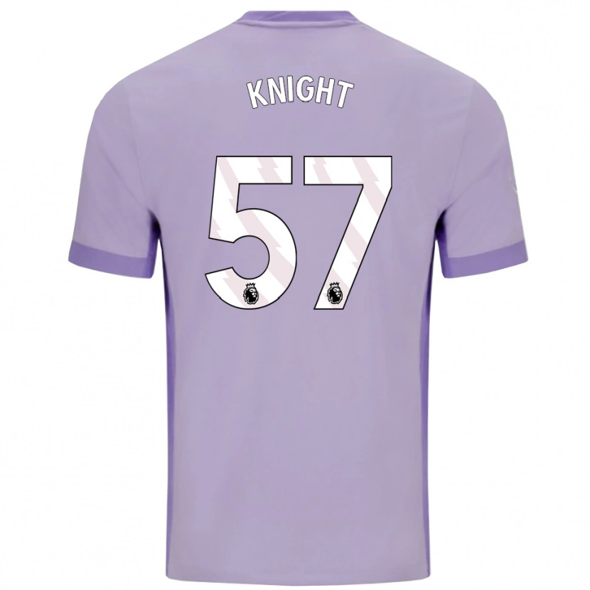 Danxen Kid Joe Knight #57 Taro Purple White Away Jersey 2025/26 T-Shirt