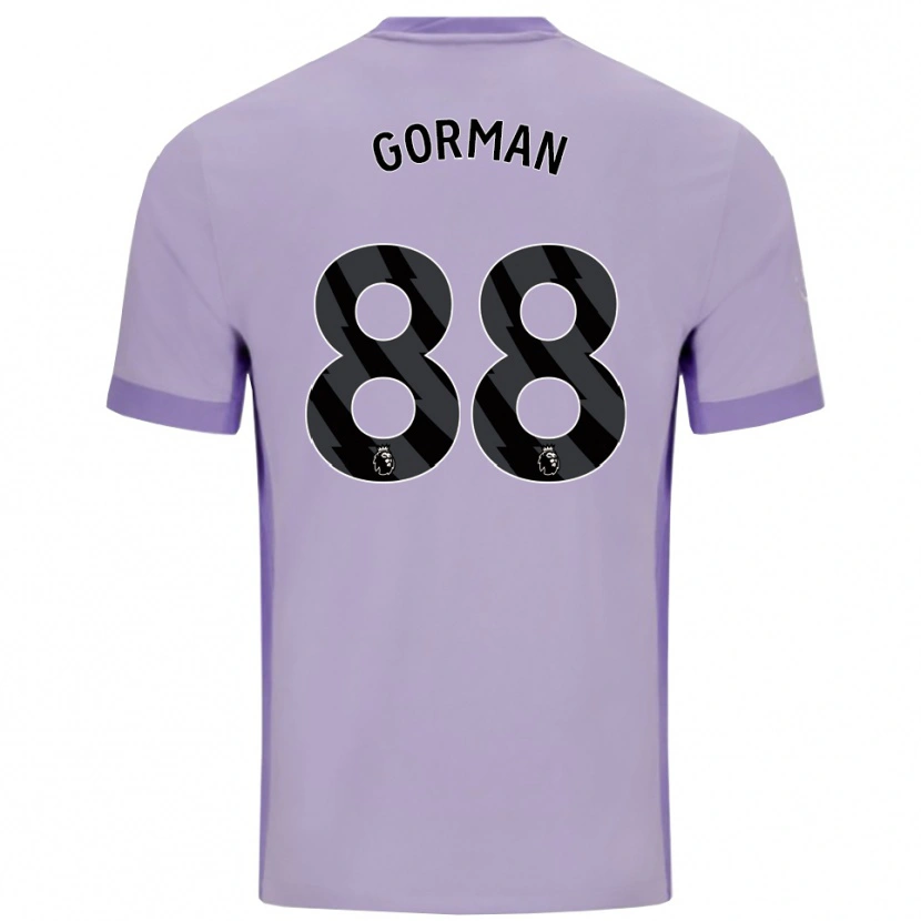 Danxen Kid Ronnie Gorman #88 Taro Purple White Away Jersey 2025/26 T-Shirt