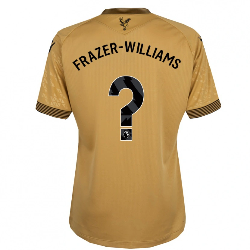 Danxen Kid Khyan Frazer-Williams #0 Gold Black Away Jersey 2025/26 T-Shirt