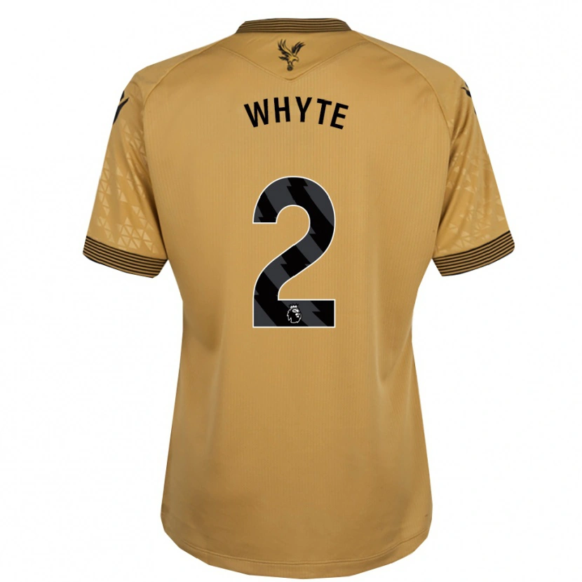 Danxen Kid Tyler Whyte #2 Gold Black Away Jersey 2025/26 T-Shirt
