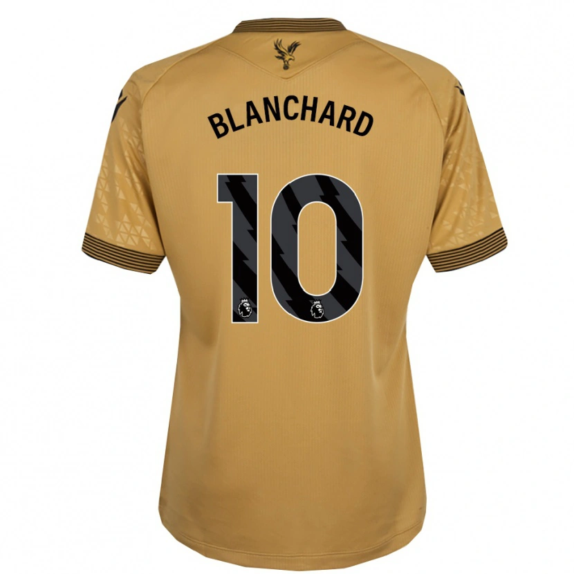 Danxen Kid Annabel Blanchard #10 Gold Black Away Jersey 2025/26 T-Shirt