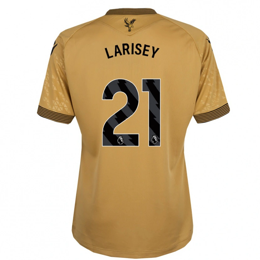 Danxen Kid Clarissa Larisey #21 Gold Black Away Jersey 2025/26 T-Shirt