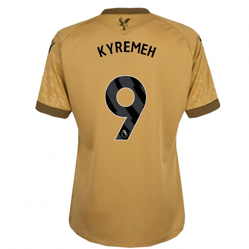 Danxen Kid Jerome Kyremeh #9 Gold Black Away Jersey 2025/26 T-Shirt