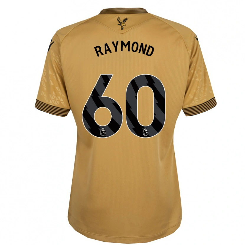 Danxen Kid Jadan Raymond #60 Gold Black Away Jersey 2025/26 T-Shirt