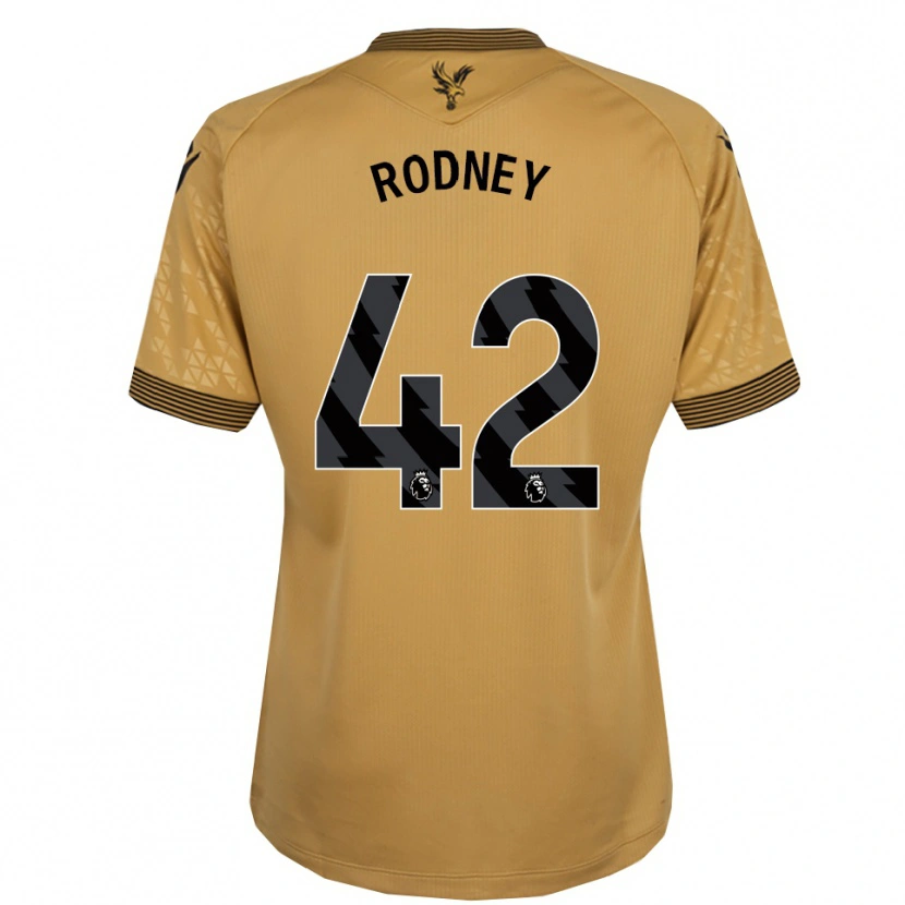 Danxen Kid Kaden Rodney #42 Gold Black Away Jersey 2025/26 T-Shirt