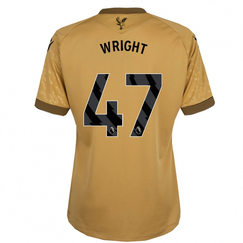 Danxen Kid Annis-Clara Wright #47 Gold Black Away Jersey 2025/26 T-Shirt