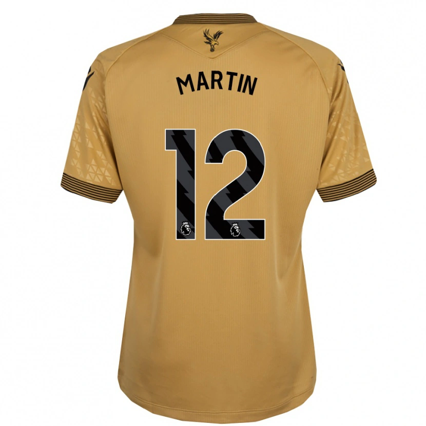 Danxen Kid Donte Martin #12 Gold Black Away Jersey 2025/26 T-Shirt