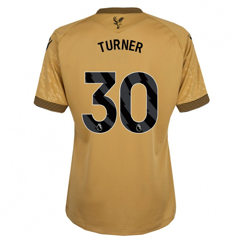 Danxen Kid Matt Turner #30 Gold Black Away Jersey 2025/26 T-Shirt