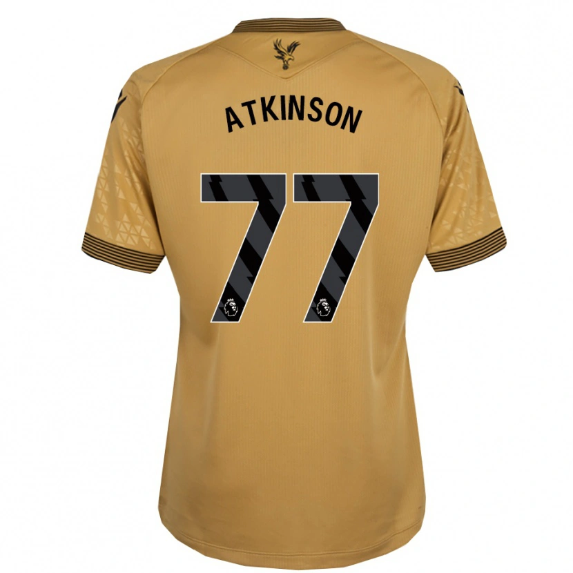 Danxen Kid Isibeal Atkinson #77 Gold Black Away Jersey 2025/26 T-Shirt