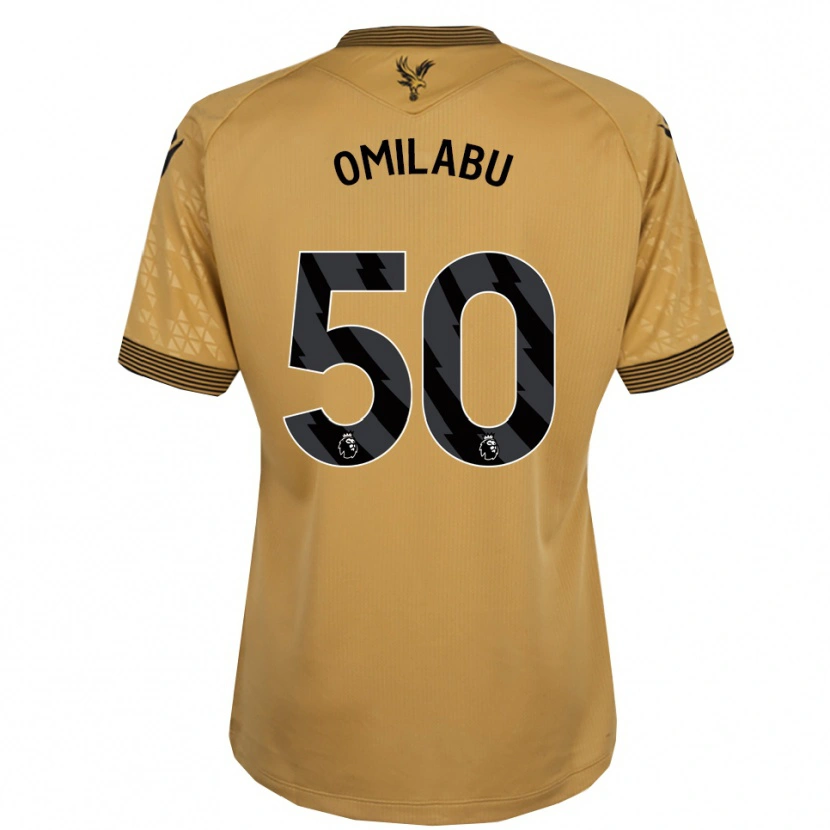 Danxen Kid David Omilabu #50 Gold Black Away Jersey 2025/26 T-Shirt