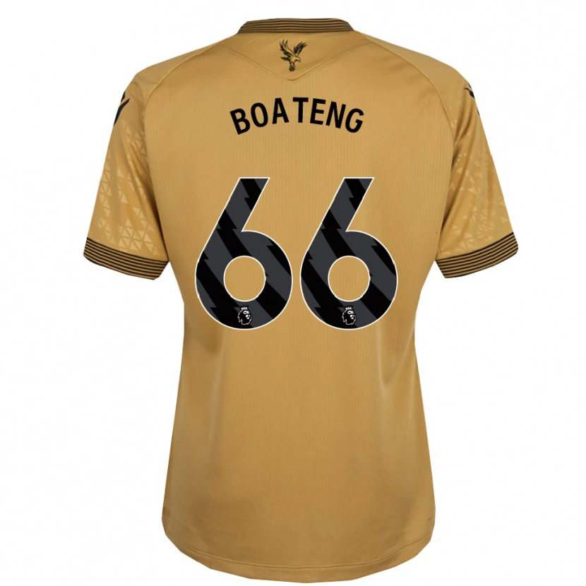 Danxen Kid David Boateng #66 Gold Black Away Jersey 2025/26 T-Shirt