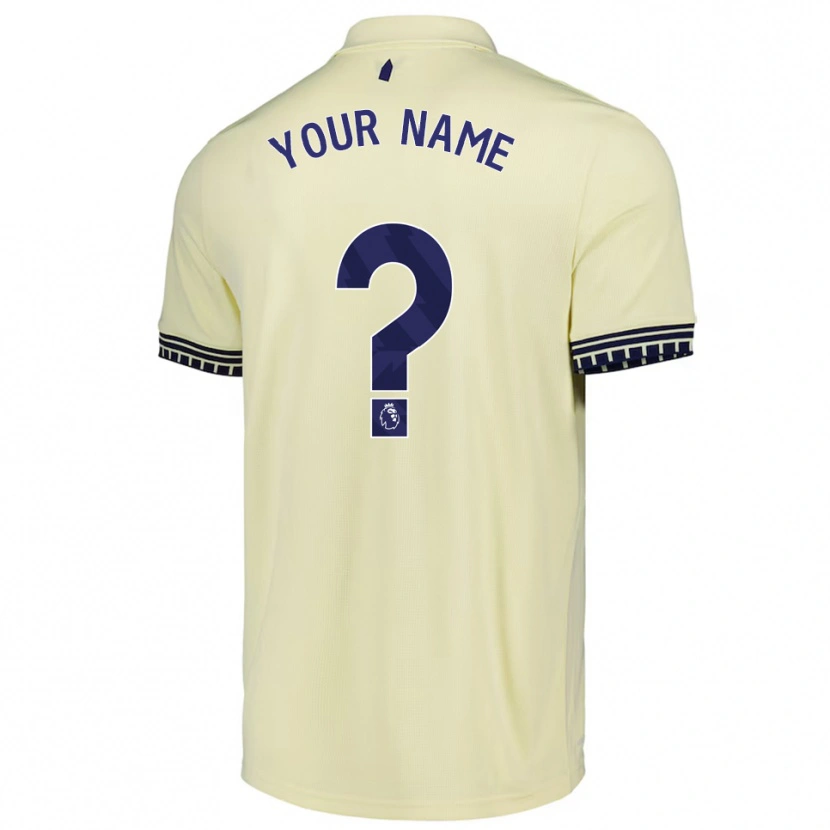 Danxen Kid Your Name #0 Off White Black Away Jersey 2025/26 T-Shirt