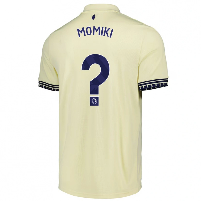 Danxen Kid Nicole Momiki #0 Off White Black Away Jersey 2025/26 T-Shirt