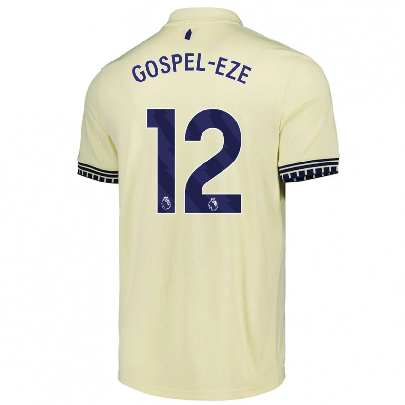 Danxen Kid Goodness Gospel-Eze #12 Off White Black Away Jersey 2025/26 T-Shirt