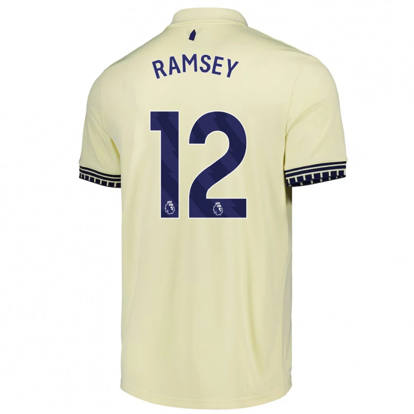 Danxen Kid Emily Ramsey #12 Off White Black Away Jersey 2025/26 T-Shirt