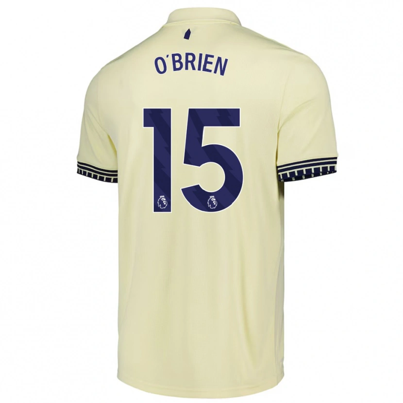 Danxen Kid Jake O'brien #15 Off White Black Away Jersey 2025/26 T-Shirt