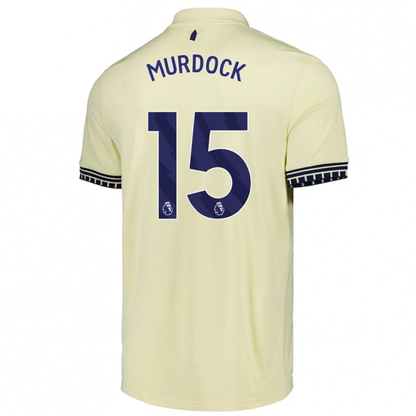 Danxen Kid Freddie Murdock #15 Off White Black Away Jersey 2025/26 T-Shirt