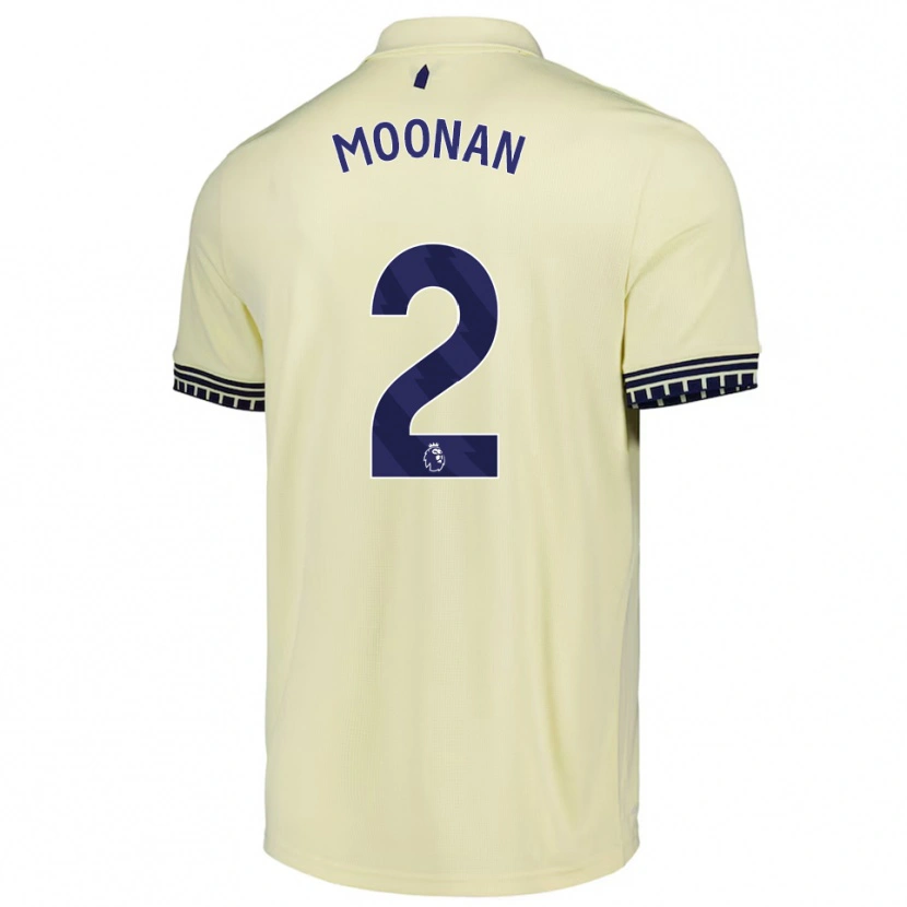 Danxen Kid Bradley Moonan #2 Off White Black Away Jersey 2025/26 T-Shirt