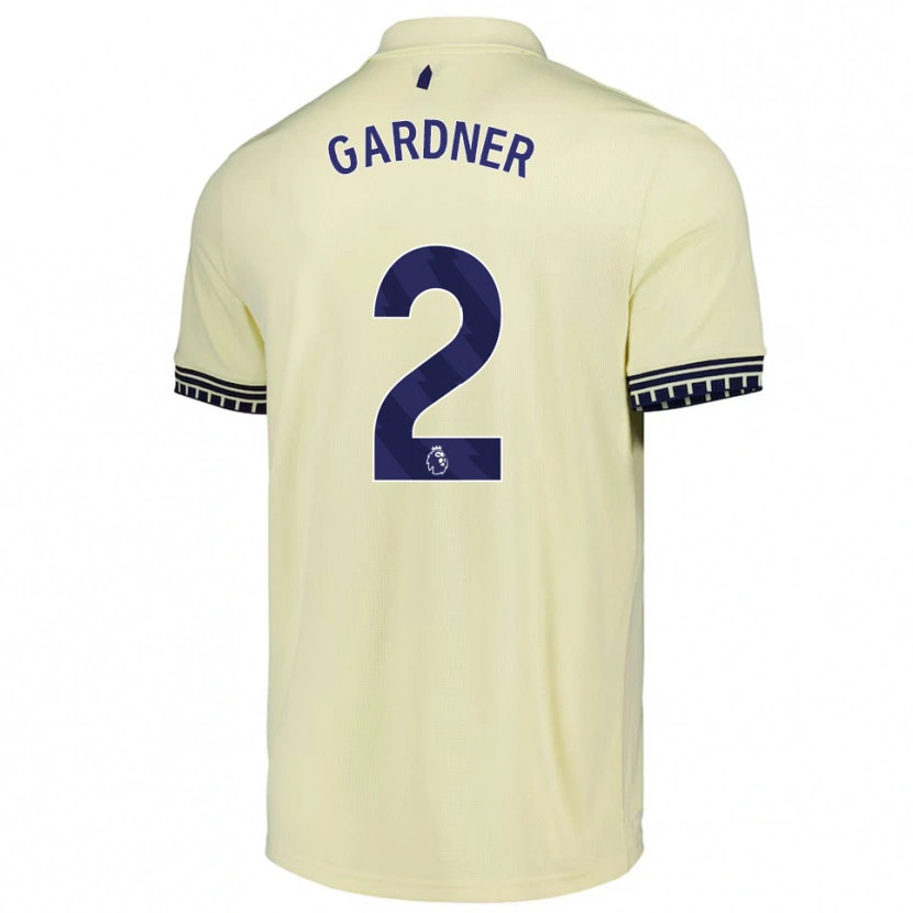 Danxen Kid Luis Gardner #2 Off White Black Away Jersey 2025/26 T-Shirt