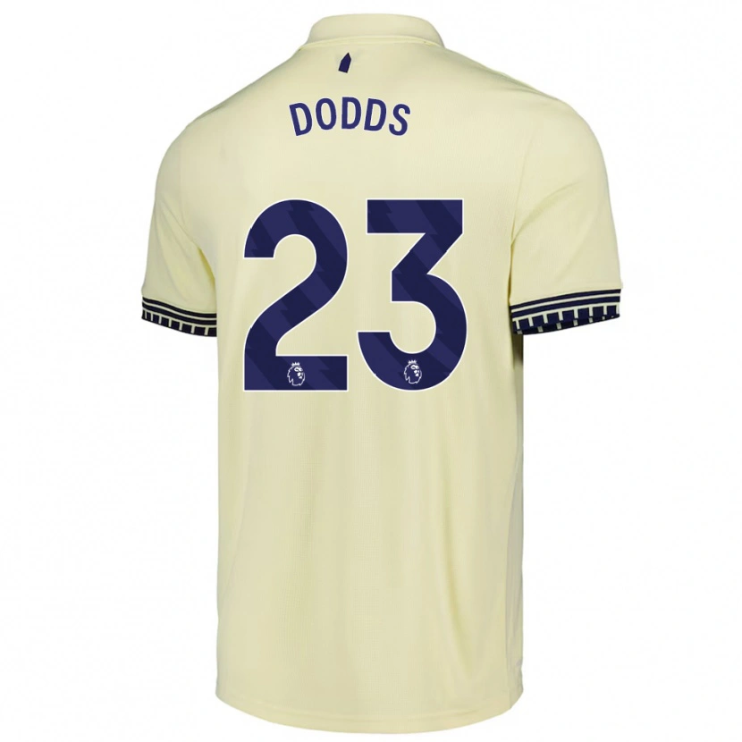 Danxen Kid John Dodds #23 Off White Black Away Jersey 2025/26 T-Shirt
